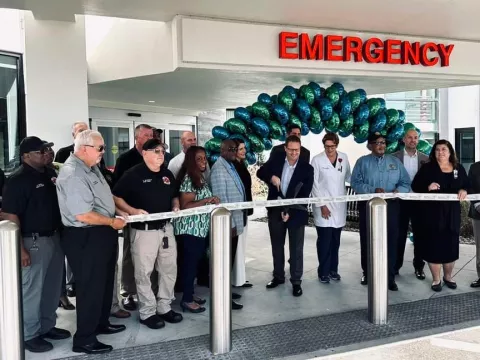 AdventHealth Heart of Florida ER Expansion Ribbon Cutting