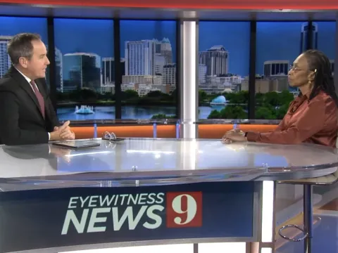 AdventHealth patient, Karen Black, on WFTV's "Central Florida Spotlight"