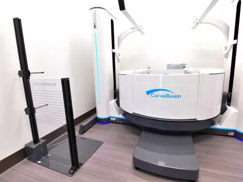 AdventHealth Training Center Curve Beam Low Dose CT Machine