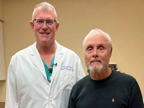 Surgeon at AdventHealth New Smyrna Beach saves patient's hand after removing large, hidden splinter that was causing serious infection