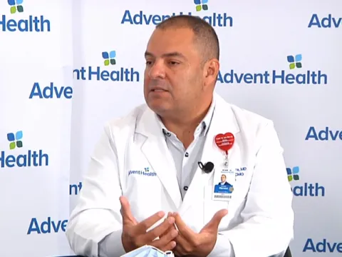 Dr. Herrera speaking at AdventHealth Morning Briefing 12.3.20