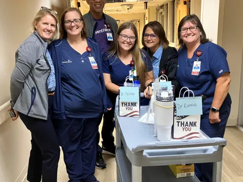 Executive Rounding at AH NSB