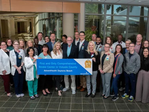 AdventHealth Daytona Beach receives Comprehensive Stroke Center Certification from DNV