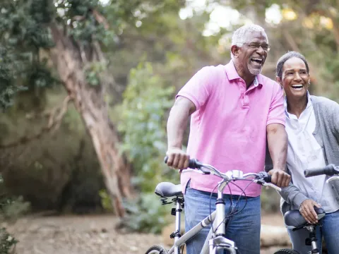 Couple Achieving Their Goals
