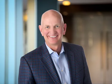 A headshot of AdventHealth Florida Group President and CEO Randy Haffner