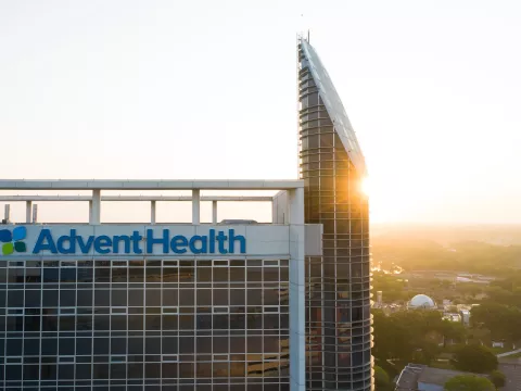 AdventHealth Orlando building exterior