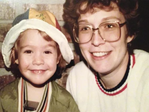 Dr. Amber Orman and her mother, Debra.