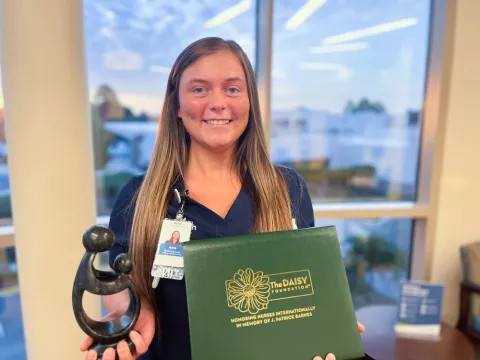 Anna Herring receives Daisy Award