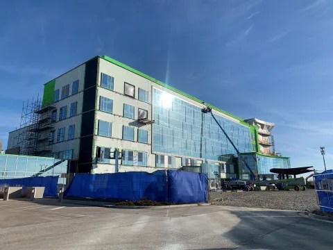 AdventHealth South Overland Park Hospital Construction