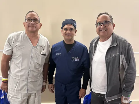 Diaz twins and Dr. Patel