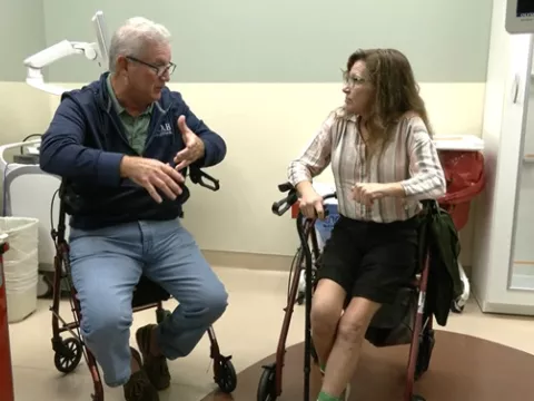 Lori and Chris Upcoming Surgeries Operation Walk