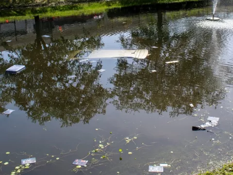 Two AdventHealth team members saved a life by being at the right place at the right time.