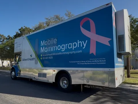 Her Health Matters Mammo Bus