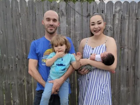 Noelain and her family