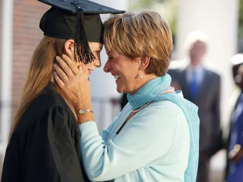 Mother with Graduate