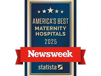 2025 America's Best Maternity Hospitals logo