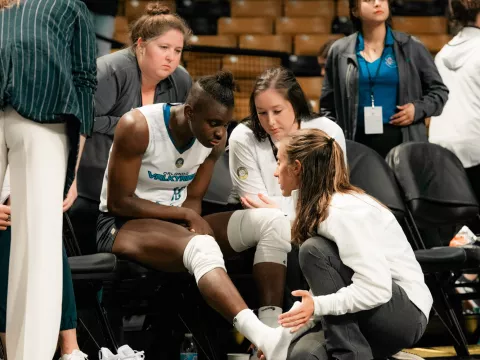 Orlando Valkyries player and physician