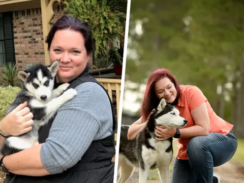 Patricia Before and After Bariatrics