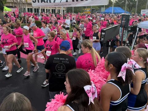 Pink Army 5K unites community for lifesaving breast cancer care