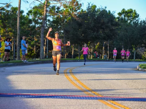Pink on Parade 5k Runner