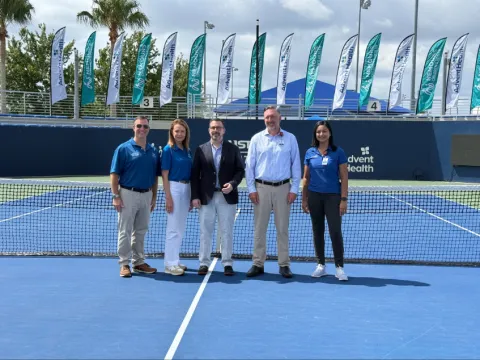 AdventHealth named official medical services provider for USTA National Campus