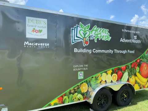 AdventHealth and Access to Fresh Bounty Bus
