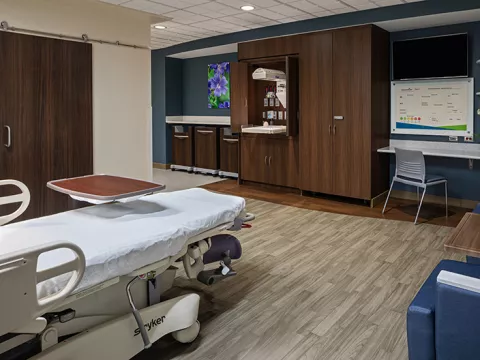 Private room at the Baby Place at AdventHealth Gordon