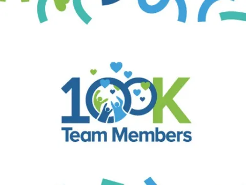 100,000 Team Members