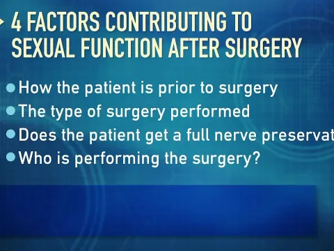 Sexual Function After Prostate Surgery | Patient Education | Global Robotics Institute |AdventHealth