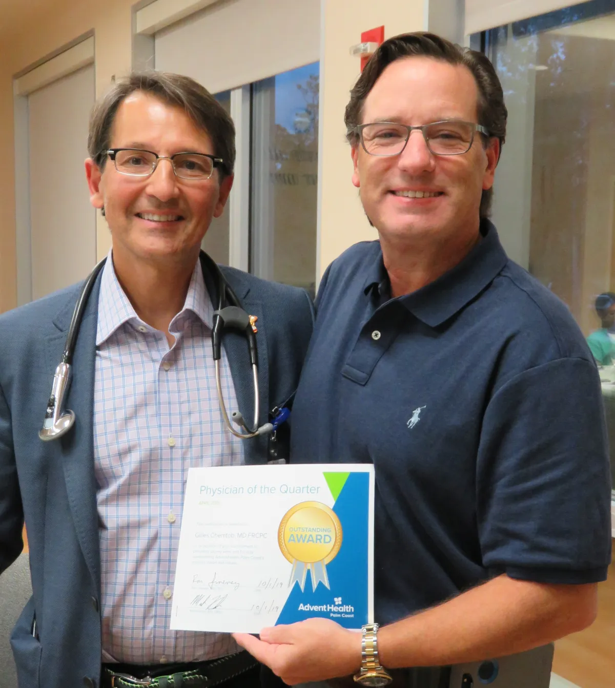 Physician of the Quarter_Dr. Chemtob