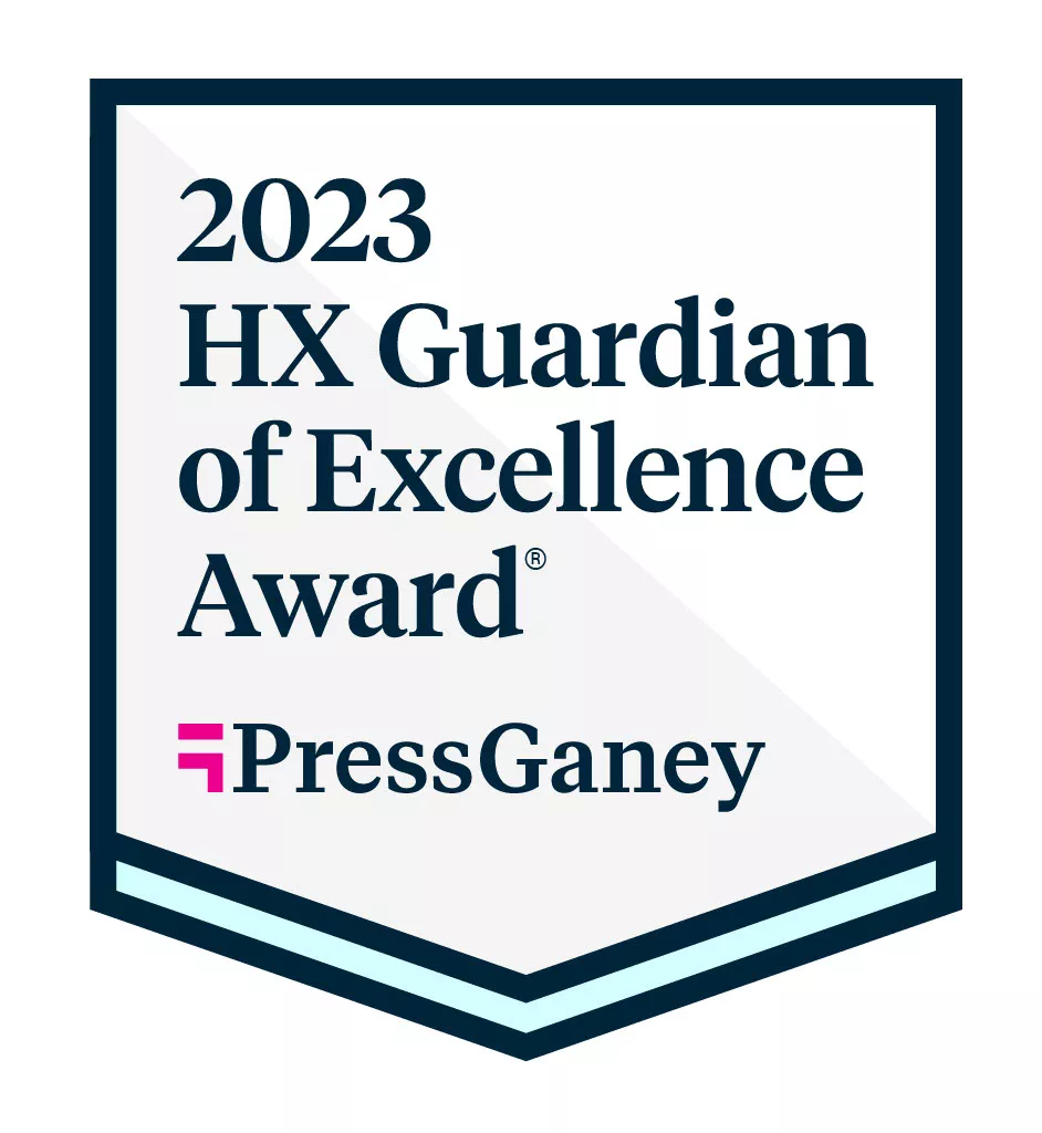 AdventHealth Sebring 2023 Guardian of Excellence Award Logo