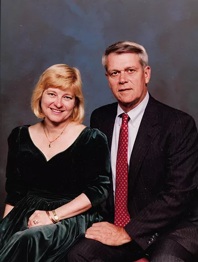 a photo of Clint and Peggy Carrico