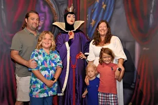 Heather Lowman-Spicher's family at Disney