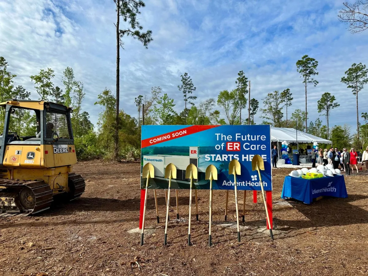 AdventHealth State Road 207 ER Groundbreaking