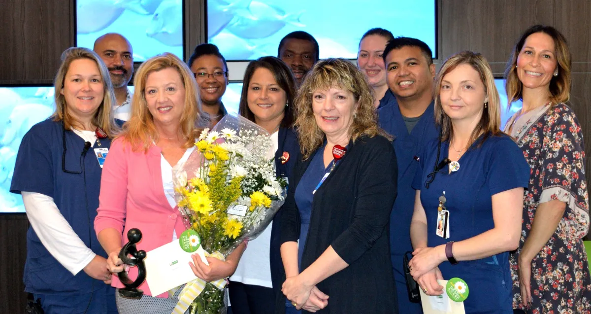 Kerry Putegnat, AdventHealth Fish Memorial DAISY Award Winner