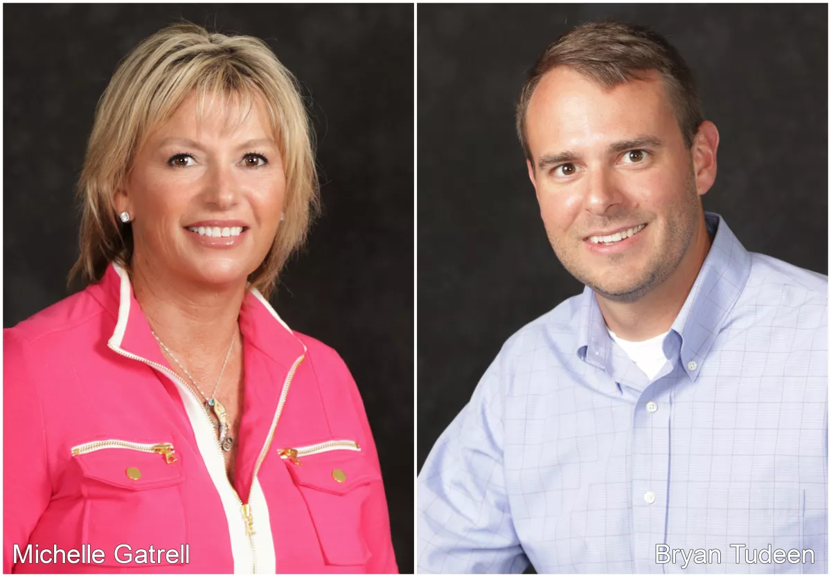 Michelle Gatrell and Bryan Tudeen