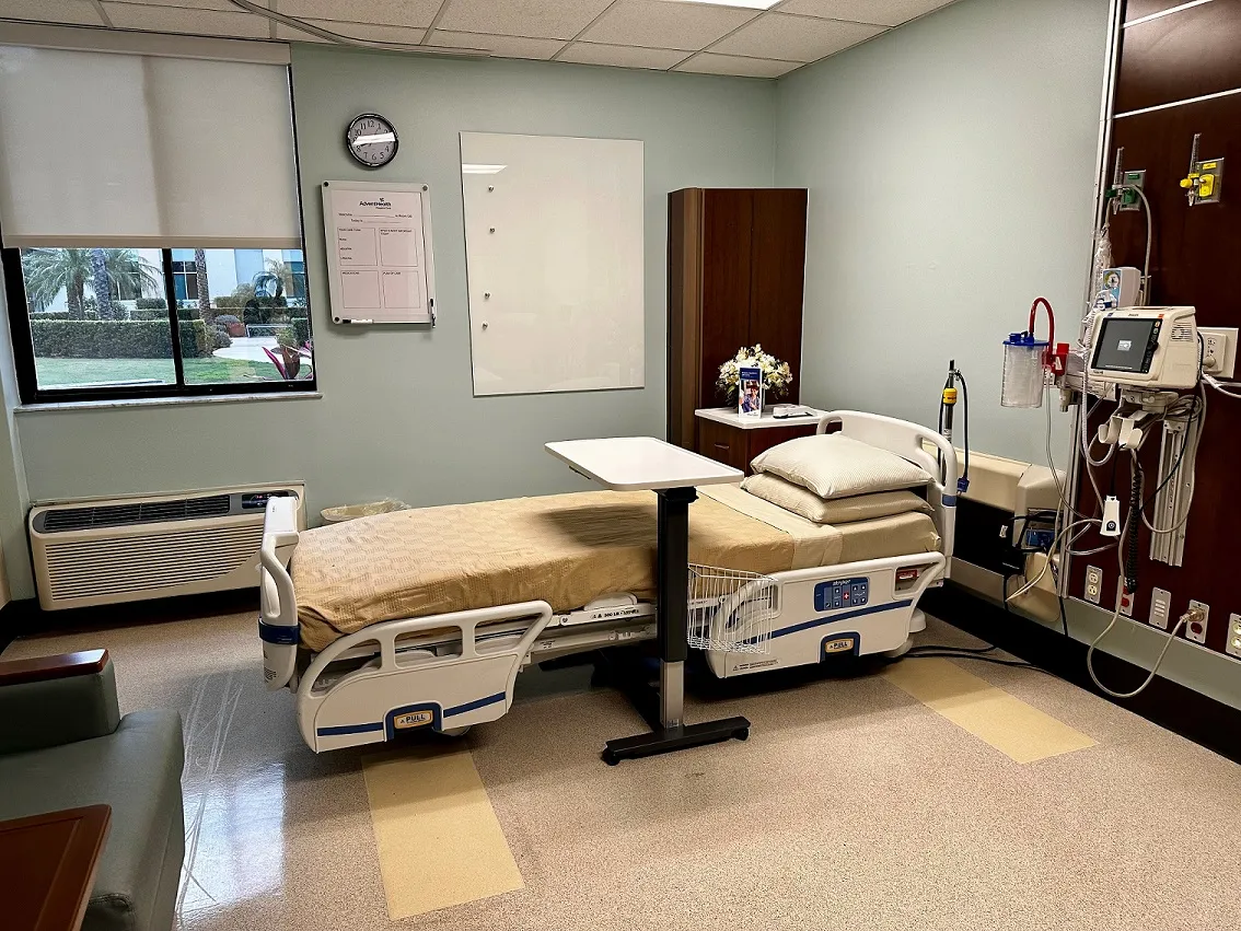 AdventHealth Hospice Care Inpatient Unit at AdventHealth Kissimmee.