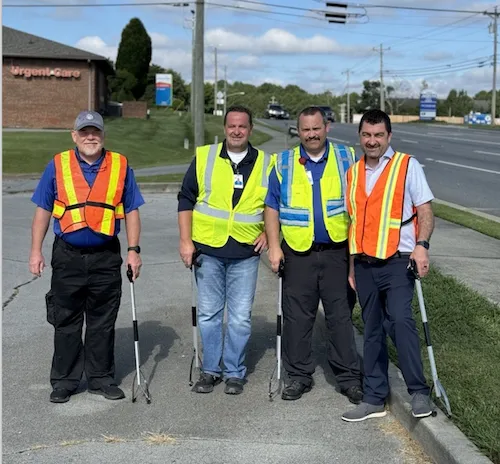 AdventHealth Gordon's Adopt-a-Mile Clean-Up