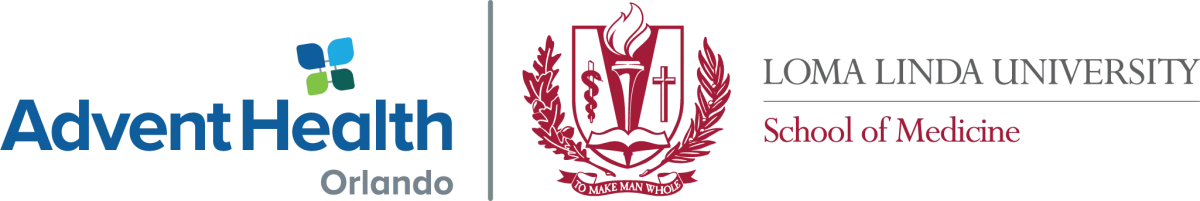 Loma Linda University School of Medicine - AdventHealth Orlando campus logo