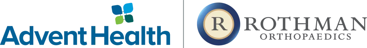 AdventHealth and Rothman Orthopaedics Logos