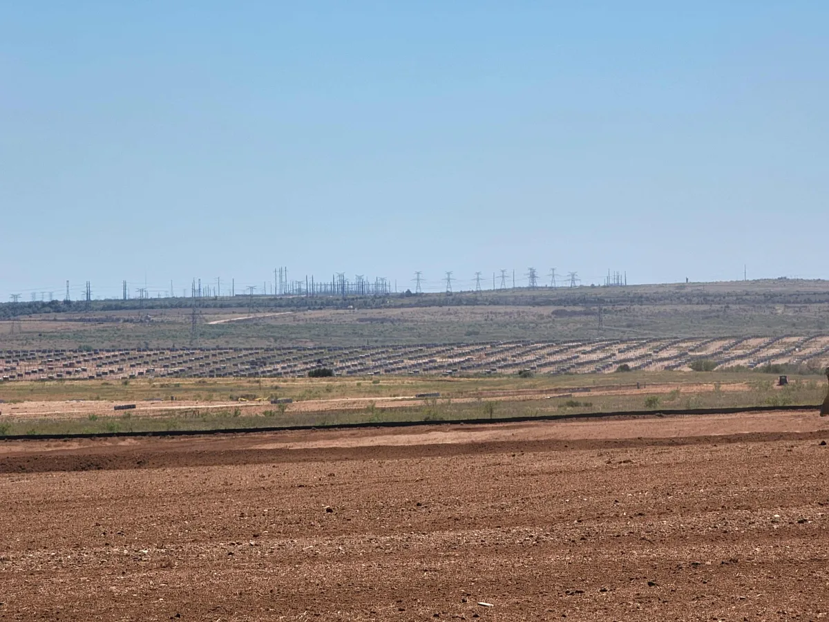 3,000-acre solar site in West Texas