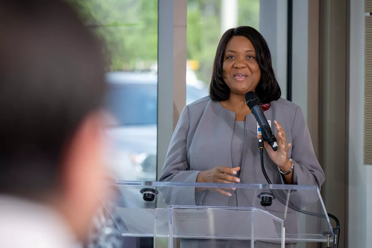 Dr. Audrey Gregory, executive vice president, East Florida Division