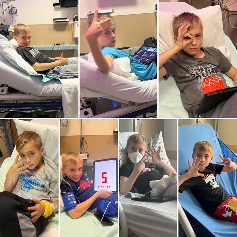 Anderson Ata Type 1 diabetes Tzield infusion days collage