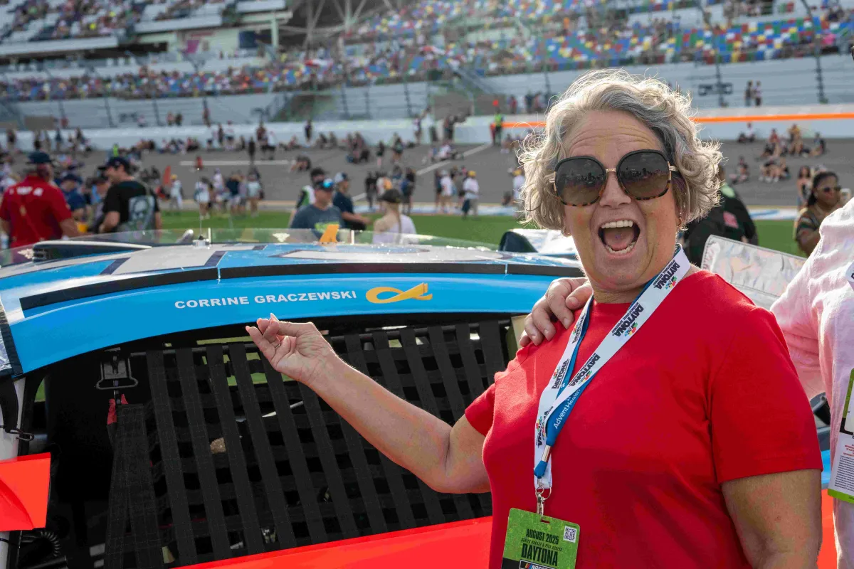 Ormond Beach cancer survivor honored at the Coke Zero Sugar 400