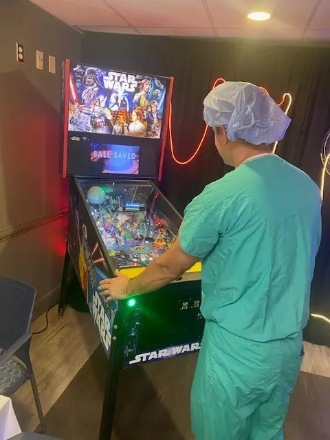 Arcade games were a highlight of the week-long celebration.