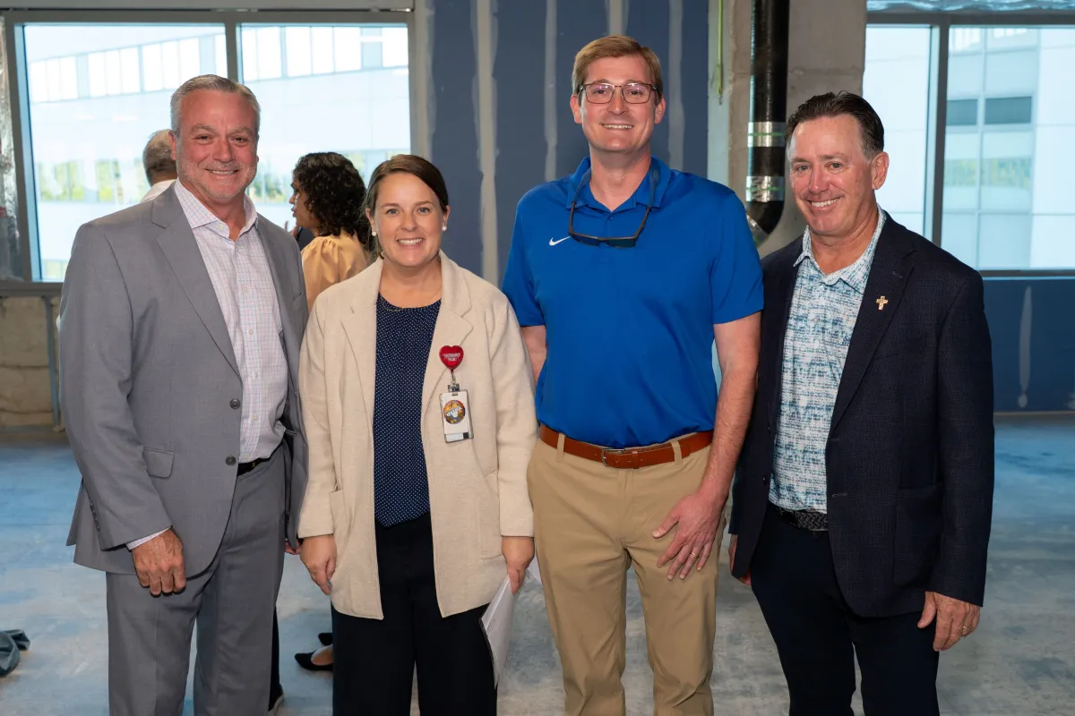 Attendees, including Pasco County Commissioners Seth Weightman, Ron Oakley and Jack Mariano, were able to tour the fully&nbsp;built&nbsp;sixth floor with 24 patient beds.