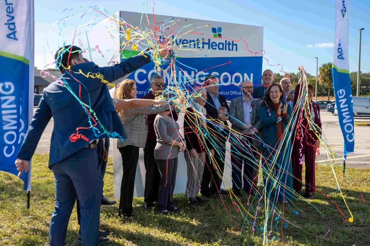 Celebrating the new primary care location in DeLand