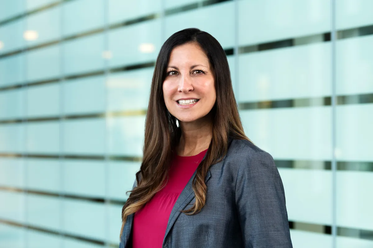 Elise MacCarroll-Wright, vice president of ancillary and support services in supply chain.