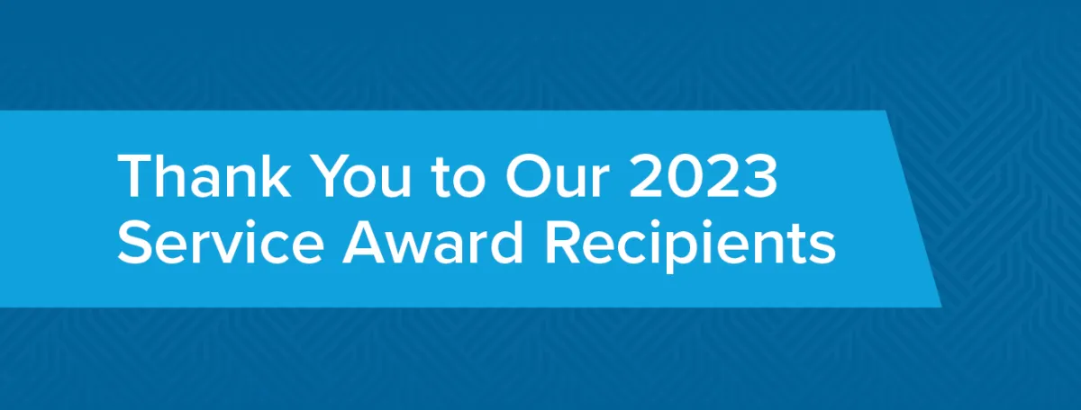 Service Awards Banner