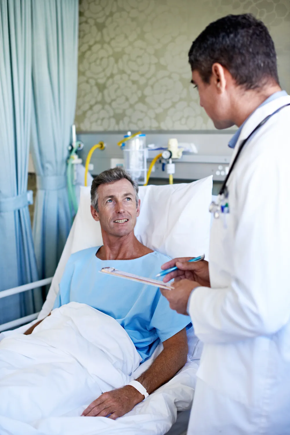 man is treated for sepsis